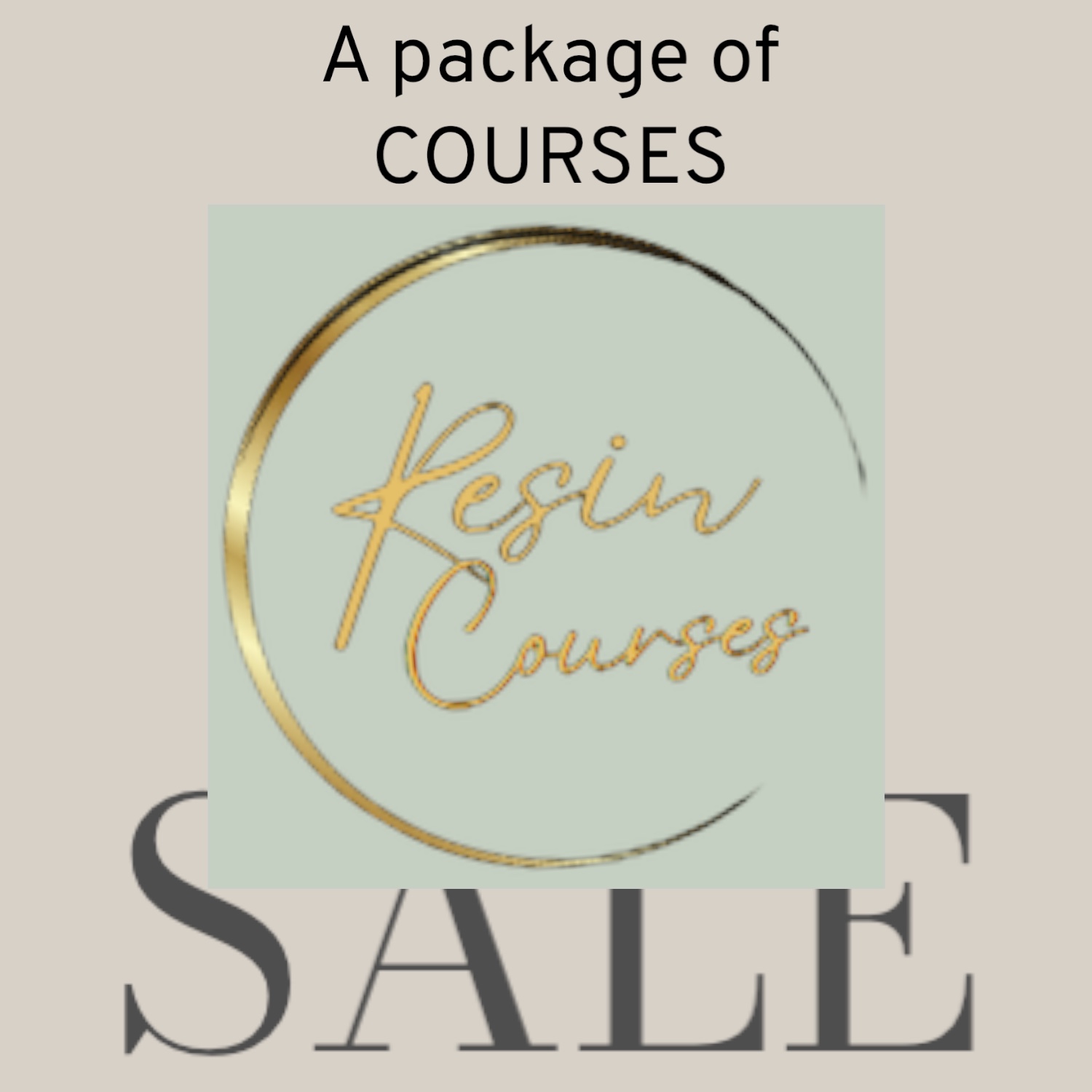 A PACKAGE OF COURSES THAT YOU CHOOSE YOURSELF